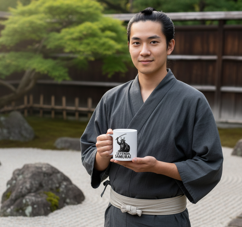 “Samurai Legend” Mug – Discipline & Honor in Every Sip