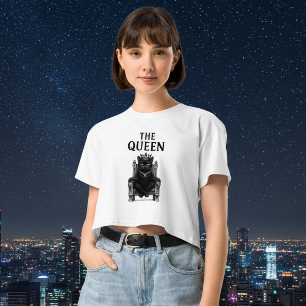 Gatita Reina - Camiseta Corta / Women's Crop Top