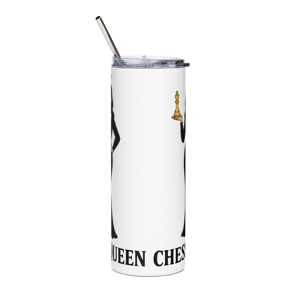 Reina de ajedrez - vaso térmico/ Stainless steel tumbler