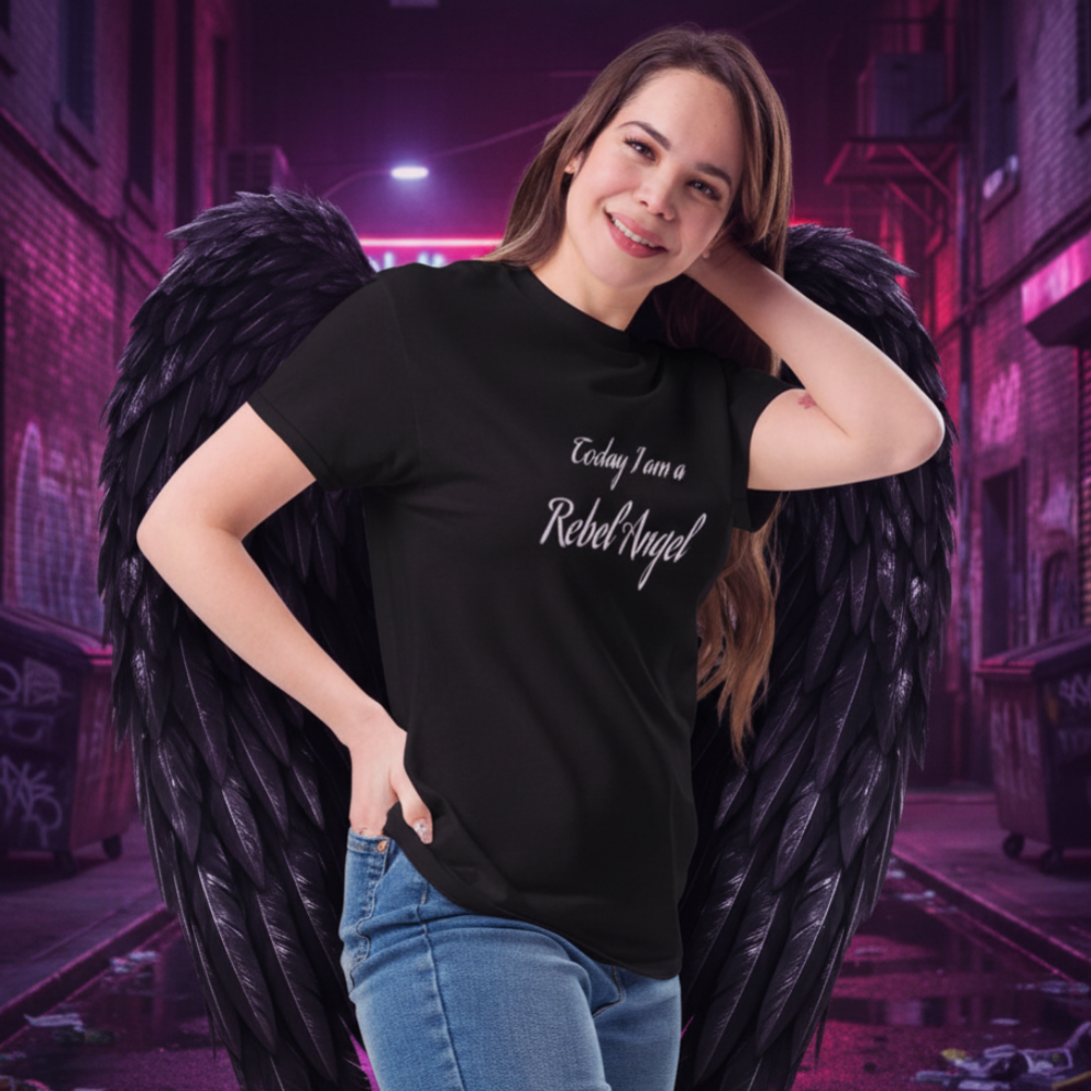 Camiseta Clásica/T-shirt “Black Rebel Angel”