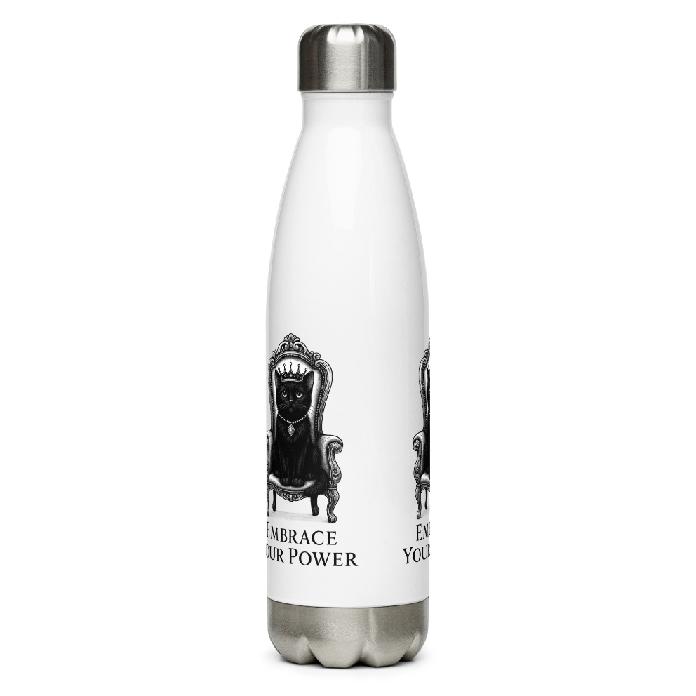 Gatita Reina - Botella de agua/ Stainless steel water bottle