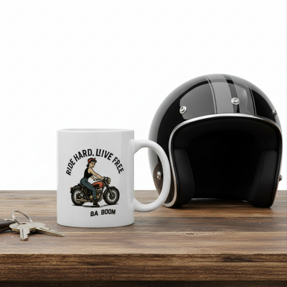 Taza/Mug "Ride Hard Live Free"