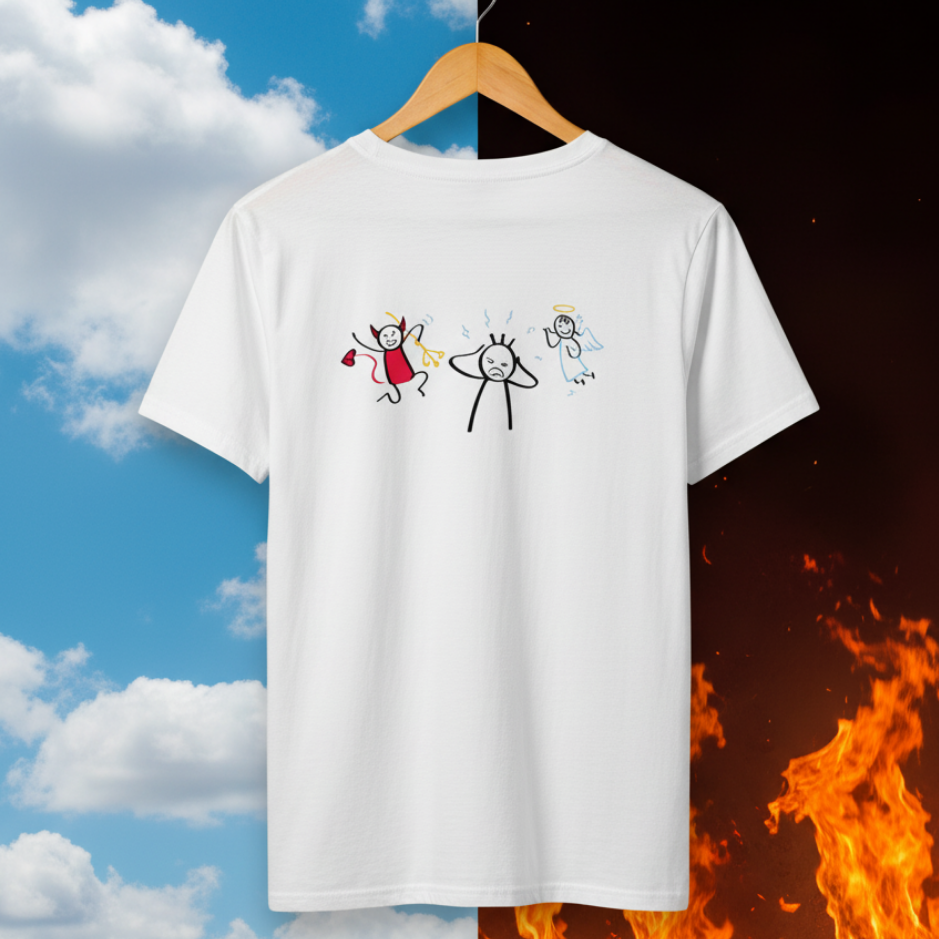 Camiseta Clásica/T-shirt “White Rebel Angel”