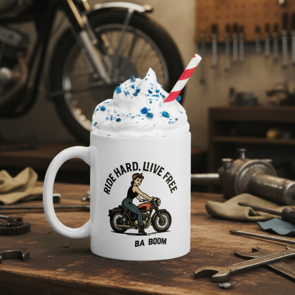 Taza/Mug "Ride Hard Live Free"