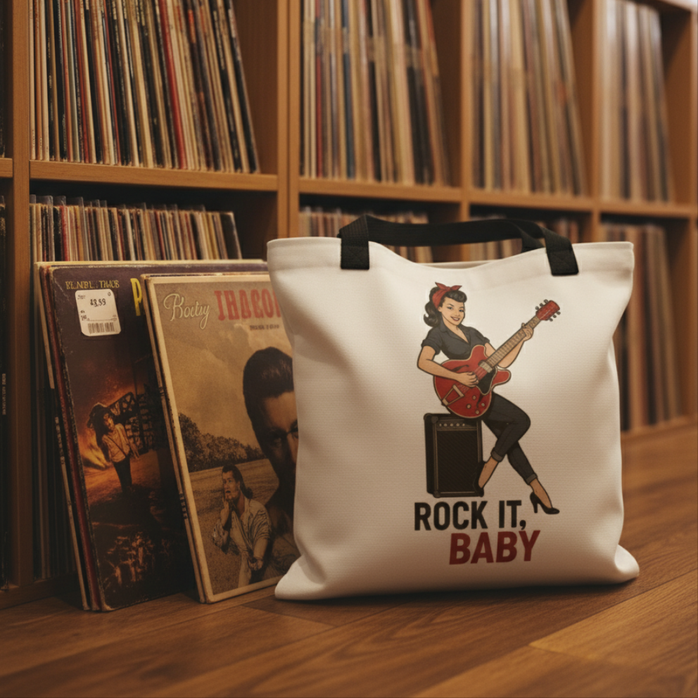 Bolso tote/Bag "Rock It, Baby"