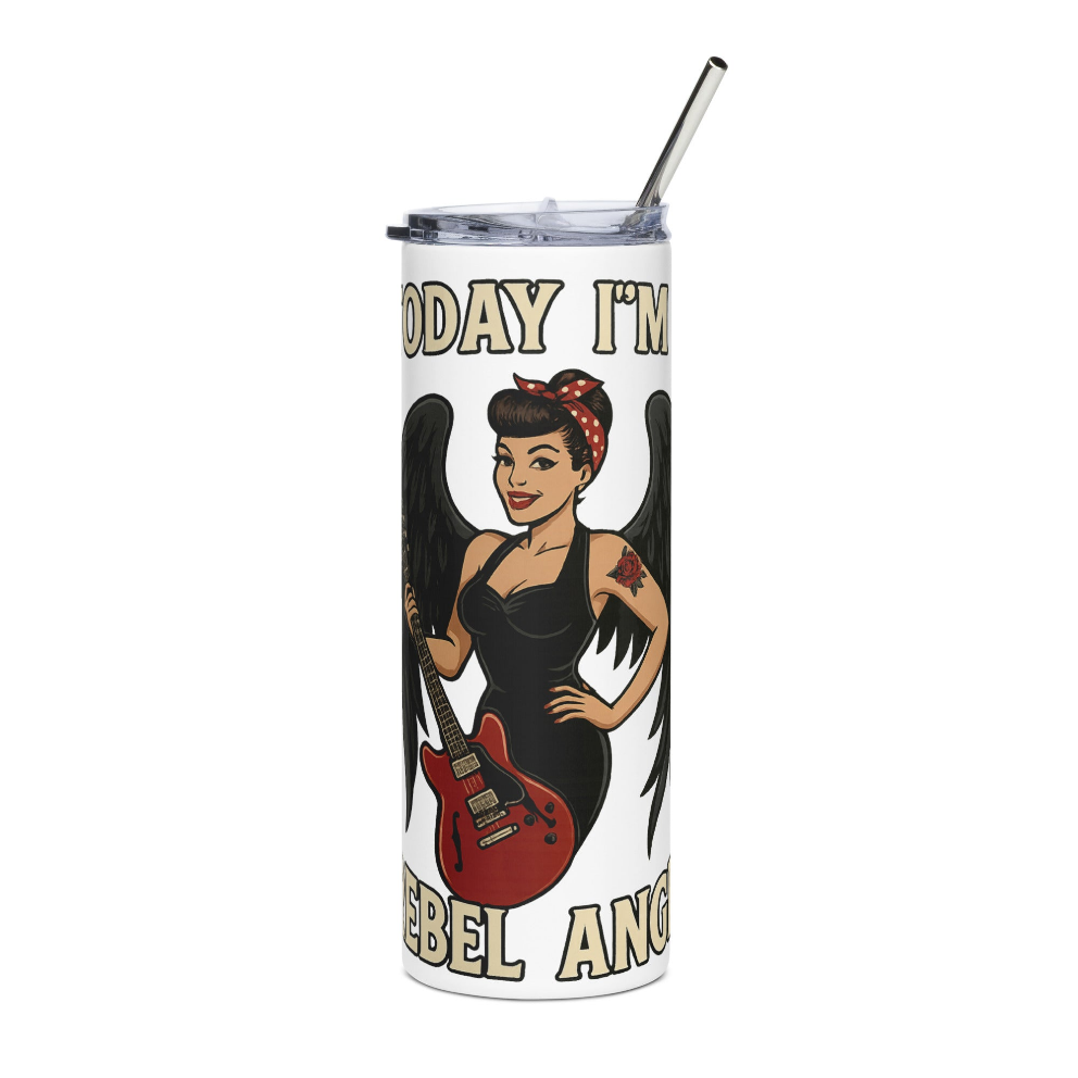 Vaso Térmico/Stainless “Black Rebel Angel”