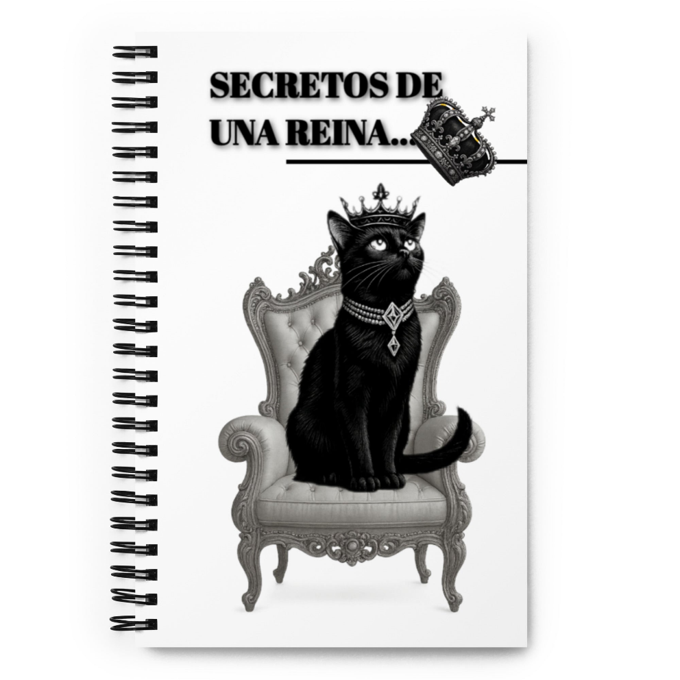 Gatita Reina - Cuaderno de Notas / Spiral Notebook