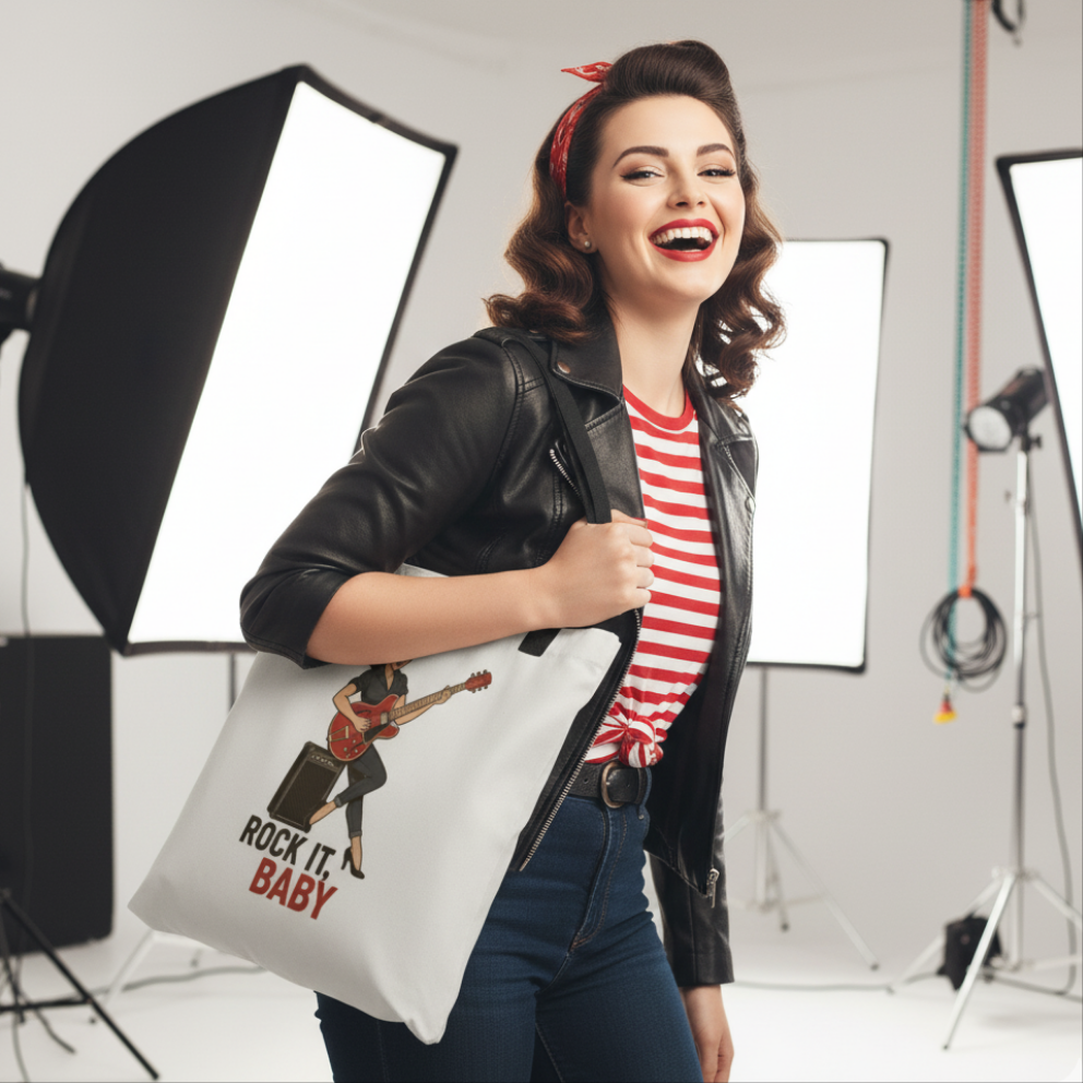 Bolso tote/Bag "Rock It, Baby"