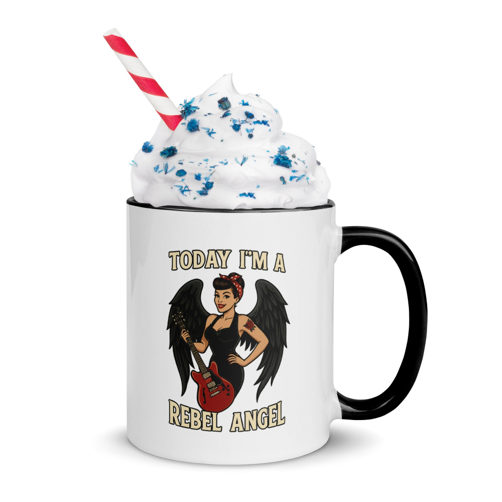 Taza/Mug cerámica "Black Rebel Angel”