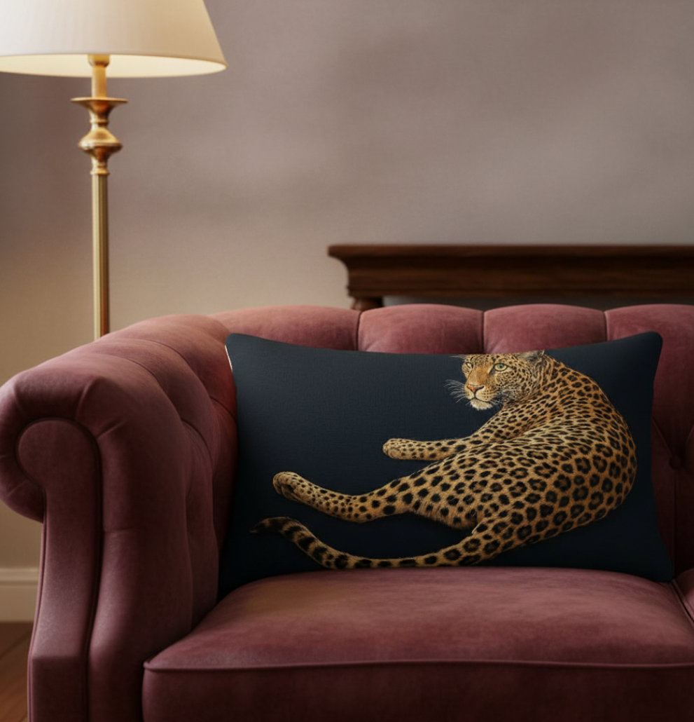 Cojín Básico  /  Basic Pillow "Elegance – Leopardo I"