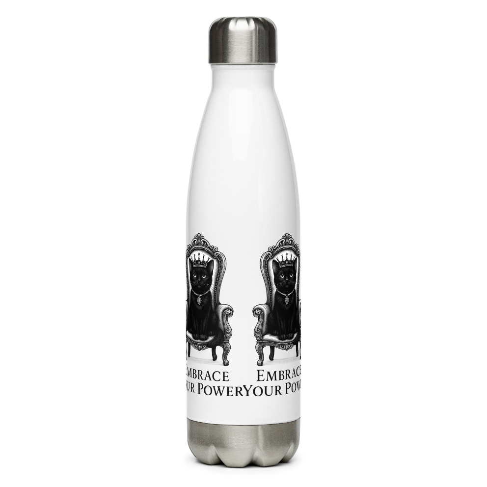 Gatita Reina - Botella de agua/ Stainless steel water bottle