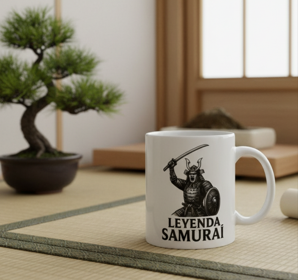 “Samurai Legend” Mug – Discipline & Honor in Every Sip