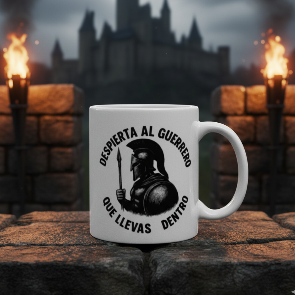 "Awaken the Warrior Within", Taza / Mug