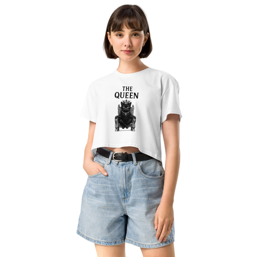 Gatita Reina - Camiseta Corta / Women's Crop Top