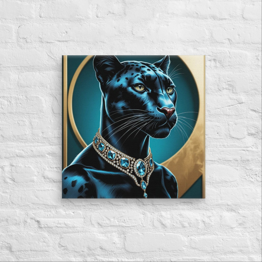 Lienzo / Canvas "Elegance - Guardianas de Medianoche"