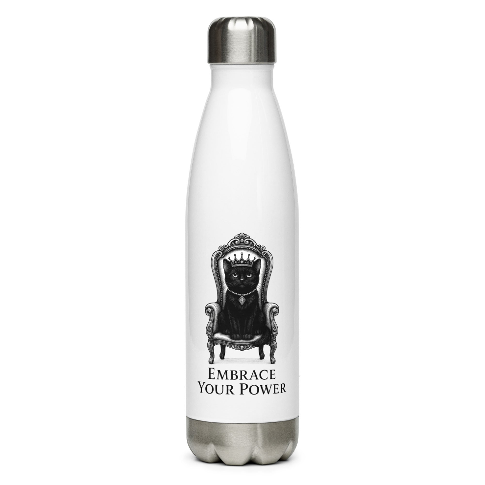 Gatita Reina - Botella de agua/ Stainless steel water bottle