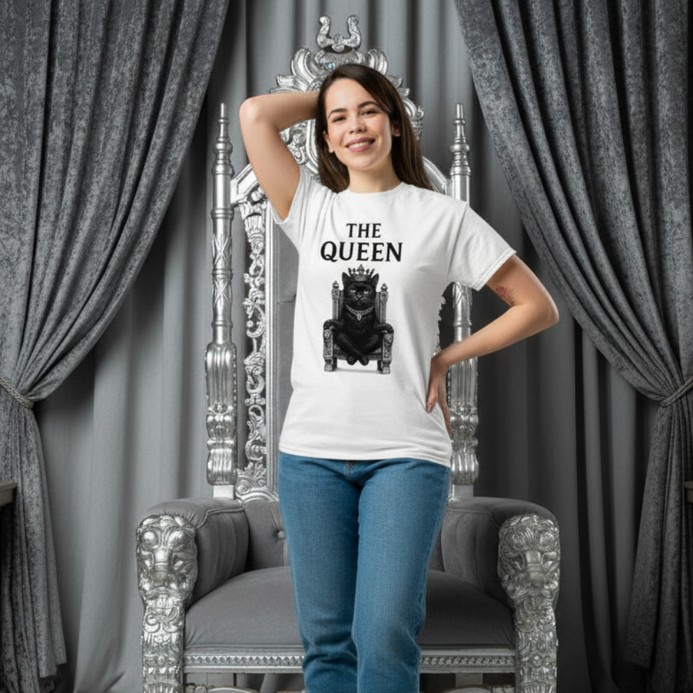 Gatita Reina - Camiseta Larga / Unisex Classic Tee