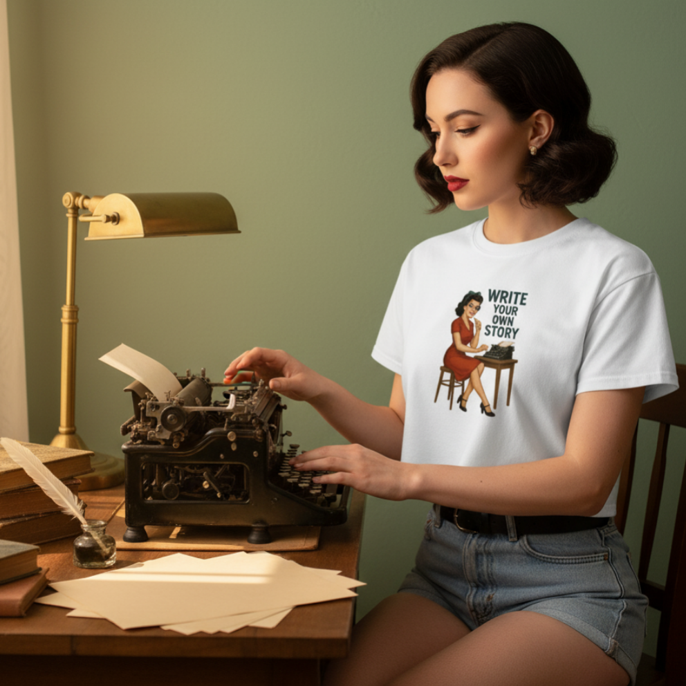 Camiseta corta unisex "Write Your Own Story"