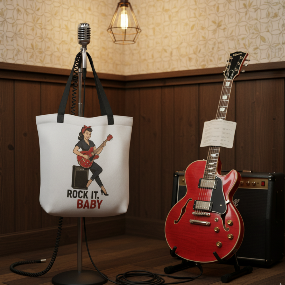 Bolso tote/Bag "Rock It, Baby"