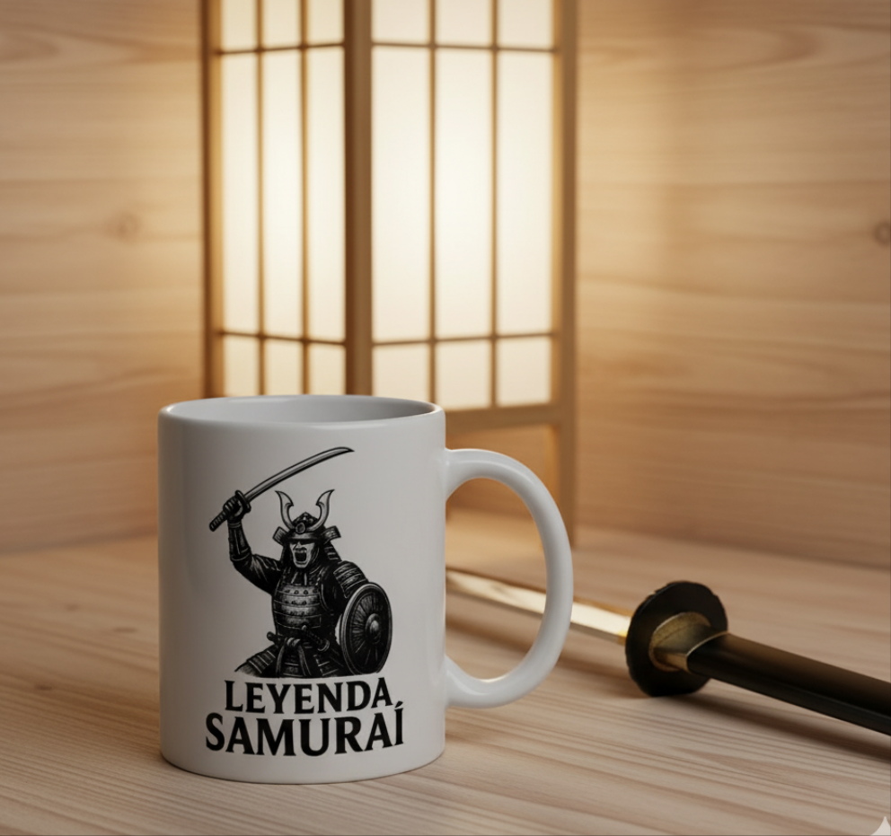 “Samurai Legend” Mug – Discipline & Honor in Every Sip
