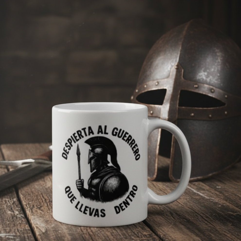 "Awaken the Warrior Within", Taza / Mug