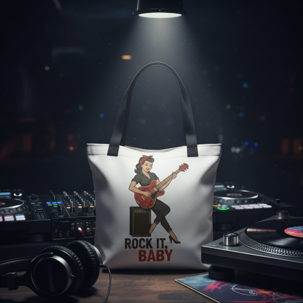 Bolso tote/Bag "Rock It, Baby"