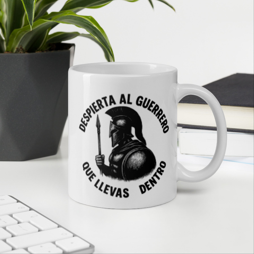 "Awaken the Warrior Within", Taza / Mug