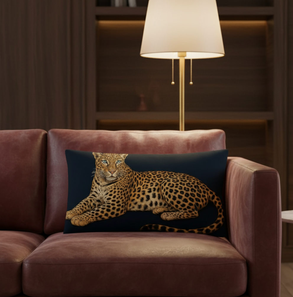 Cojín Básico / Basic Pillow "Elegance – Leopardo II"