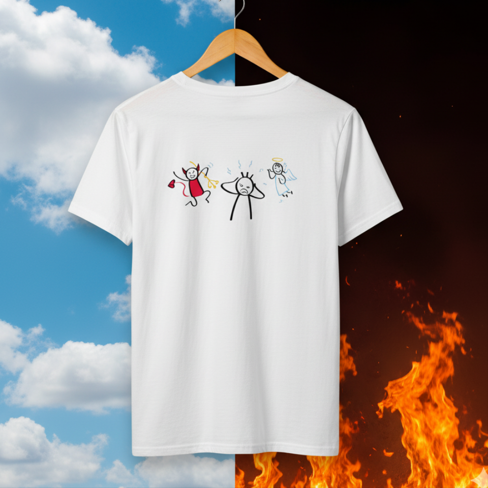 Camiseta Clásica/T-shirt “White Rebel Angel”