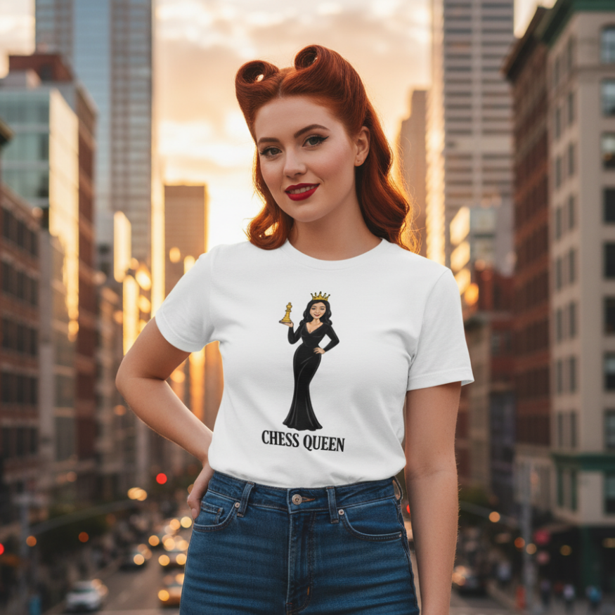 Reina de Ajedrez - Unisex Classic Tee