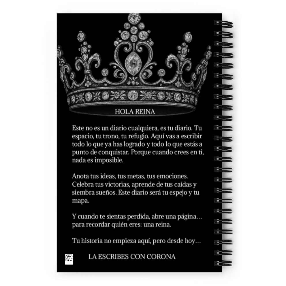 Gatita Reina - Cuaderno de Notas / Spiral Notebook