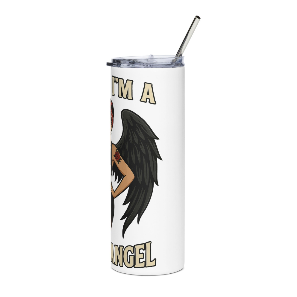 Vaso Térmico/Stainless “Black Rebel Angel”