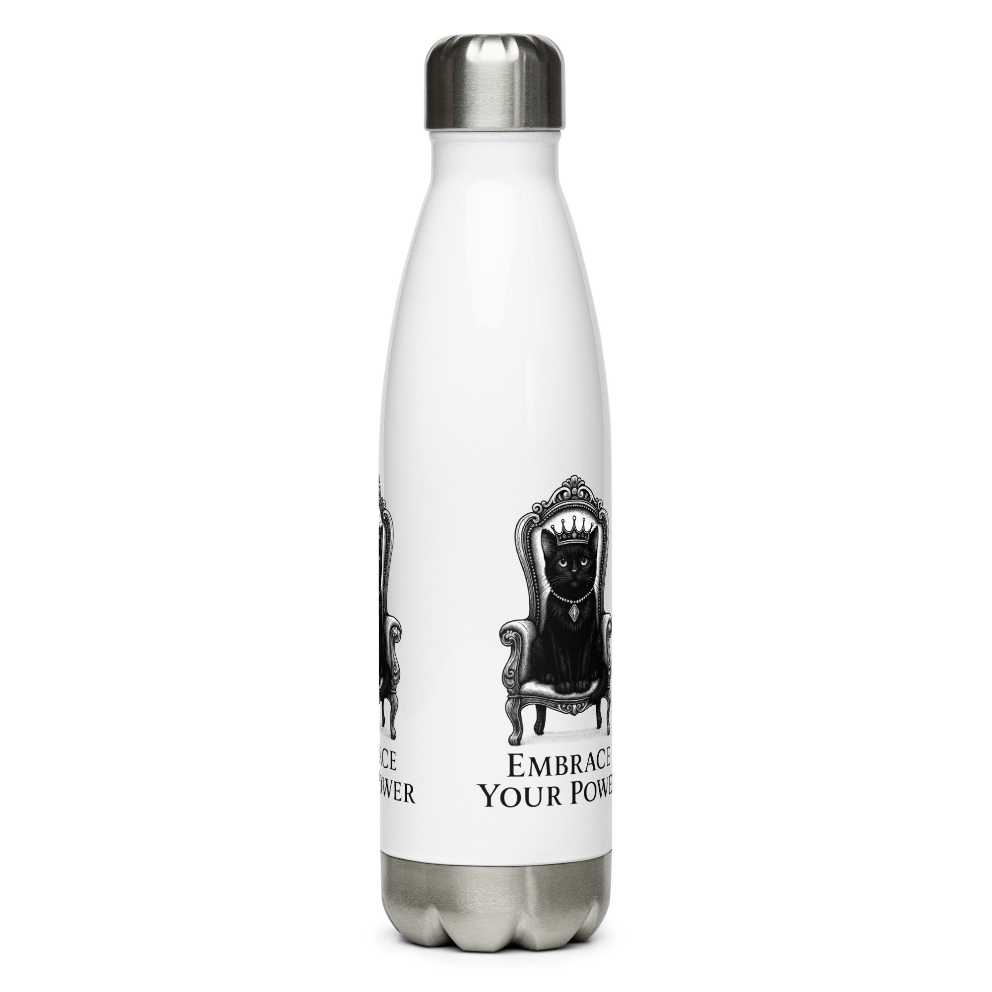 Gatita Reina - Botella de agua/ Stainless steel water bottle