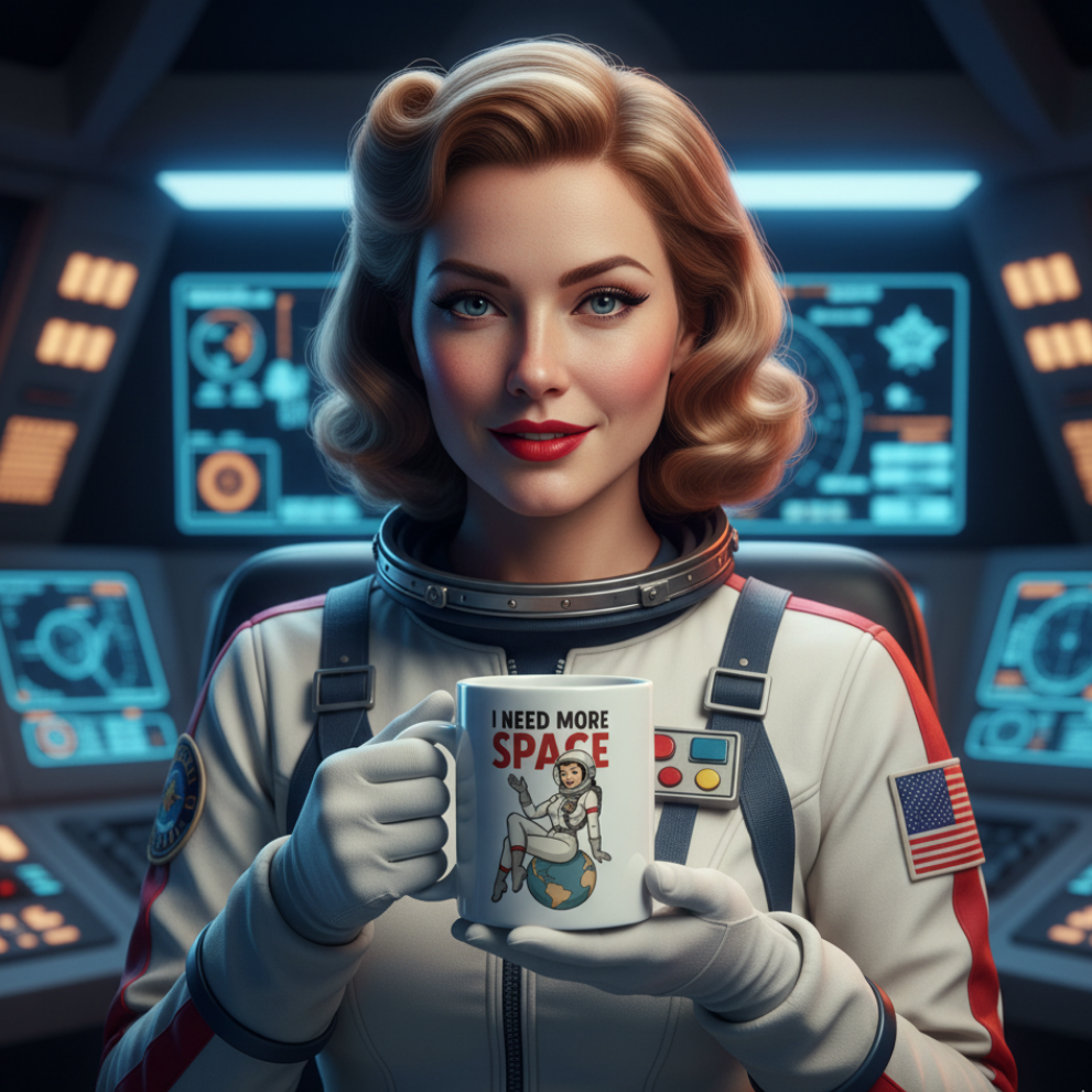 Taza Cerámica  “I Need More Space”