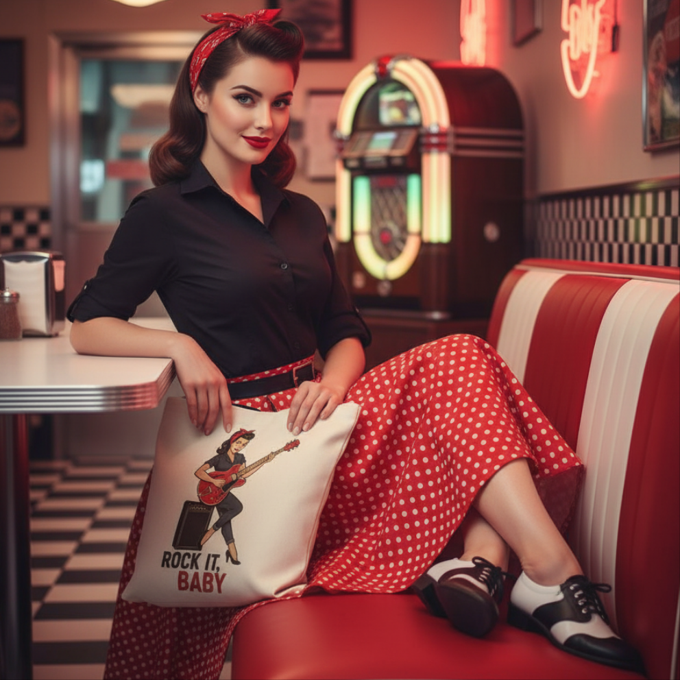 Bolso tote/Bag "Rock It, Baby"