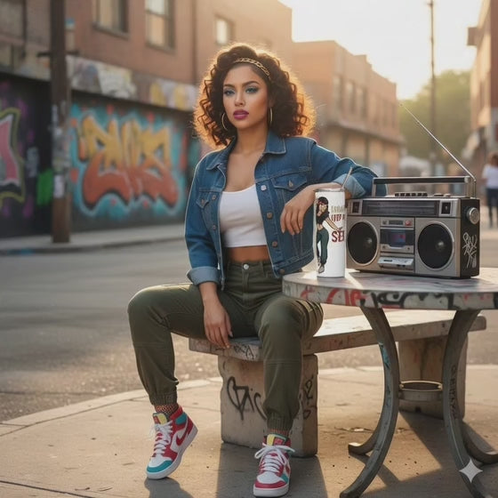 Vaso de acero inoxidable/Tumbler "Dancing Hip Hop is Sexy"