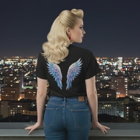 Camiseta Clásica/T-shirt “Black Rebel Angel”