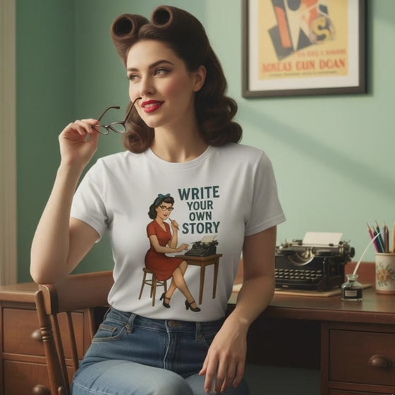 Camiseta corta unisex "Write Your Own Story"