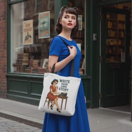 Bolso tote "Write Your Own Story"