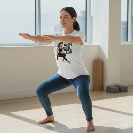 Camiseta/T-shirt "Workout Pin-Up"