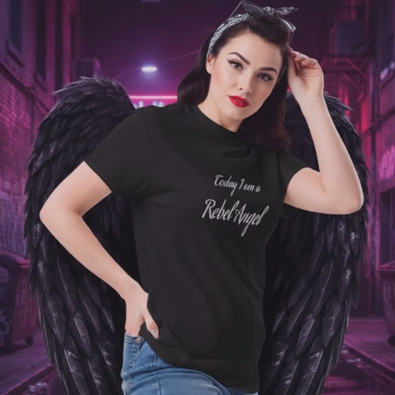 Camiseta Clásica/T-shirt “Black Rebel Angel”