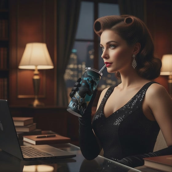 Vaso Térmico/Stainless "Elegance - Pantera".