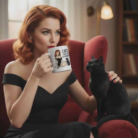 Taza/Mug cerámica "Cats Are My Superpower"