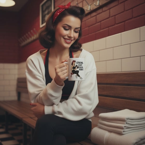 Taza/Mug "Workout Pin-Up"