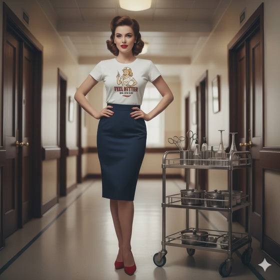 Camiseta corta/Crop top "Feel Better Ba-Boom"