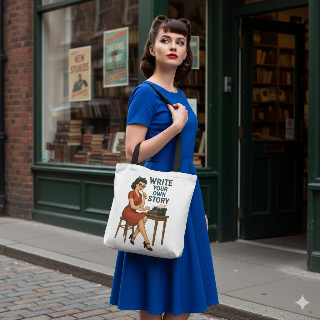Bolso tote "Write Your Own Story"