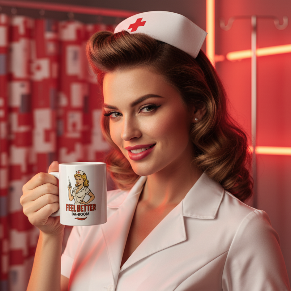 Taza cerámica/Mug "Feel Better Ba-Boom"