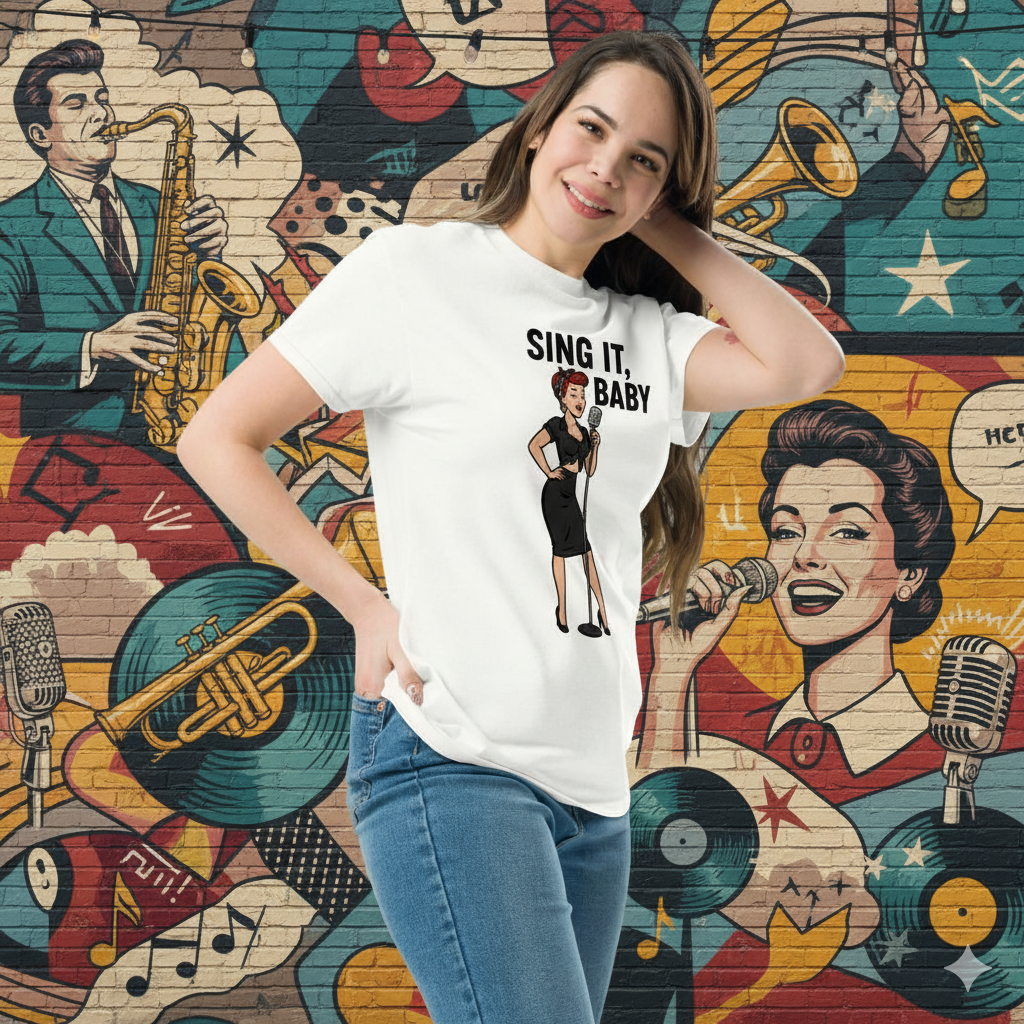 Camiseta/T-shirt "Vintage Singer"
