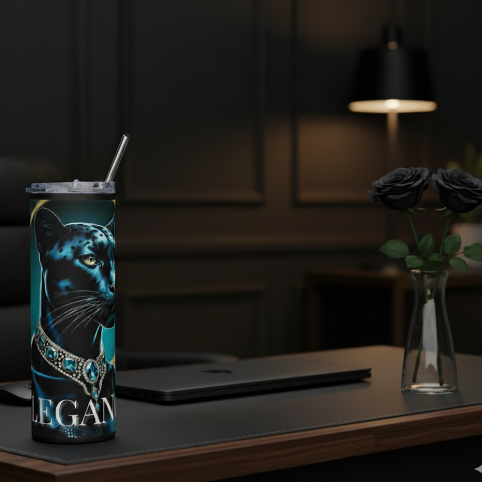 Vaso Térmico/Stainless "Elegance - Pantera".