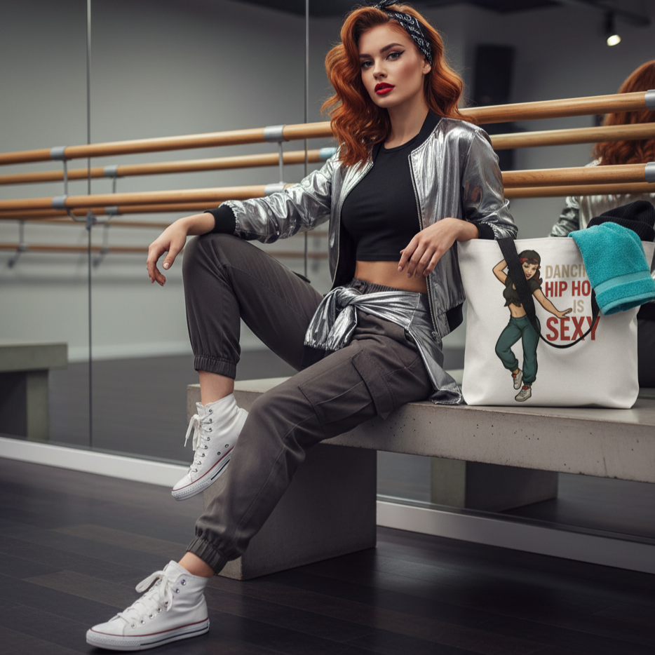 Bolso tote/Bag "Dancing Hip Hop is Sexy"